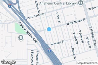 Map image of the property - 513 S Illinois St