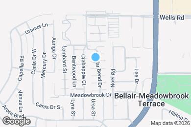 Map image of the property - 1967 Blue Bird Run W