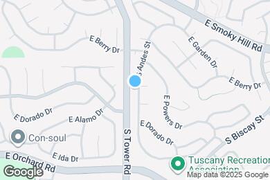 Map image of the property - 5755 S Andes St