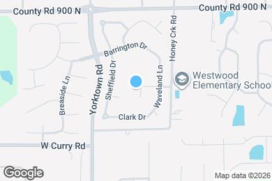 Map image of the property - 1141 Falkirk Ct