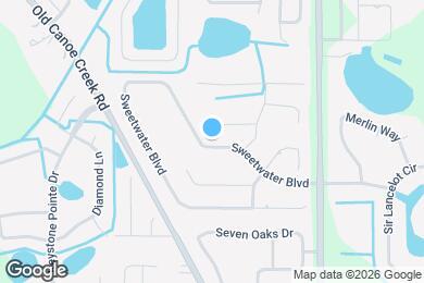 Map image of the property - 2318 Sweetwater Blvd