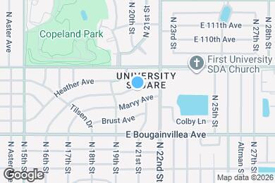 Map image of the property - 1911 Meridel Ave