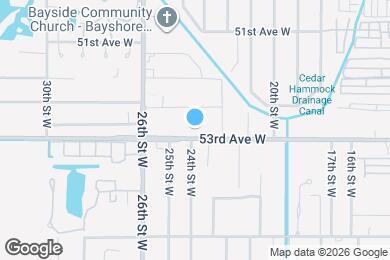 Map image of the property - 2315 53rd Ave W