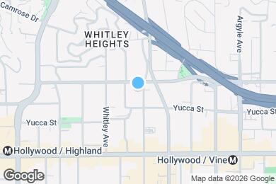 Map image of the property - 1827 Wilcox Ave