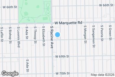 Map image of the property - 1144 W 68th St