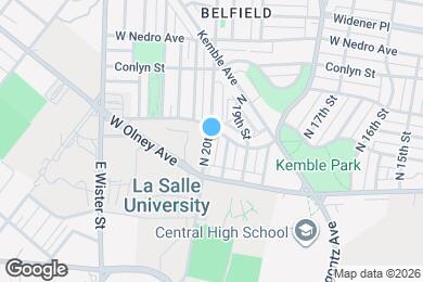 Map image of the property - 5651 N 20th St