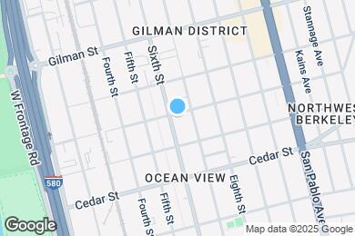 Map image of the property - 834 Page St