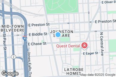 Map image of the property - 1116 Homewood Ave