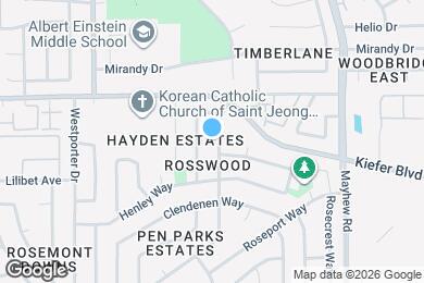 Map image of the property - 4673 Tallyho Dr