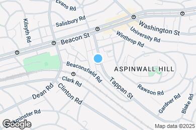 Map image of the property - 316 Tappan St