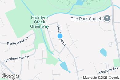 Map image of the property - 6207 Linda Vista Ln