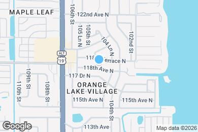 Map image of the property - 10495 118th Ave