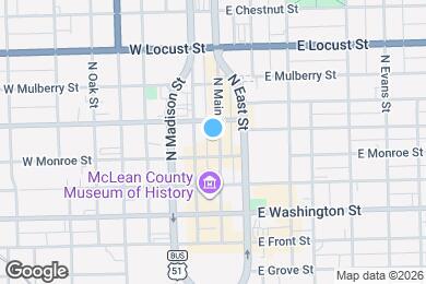 Map image of the property - 414 N Main St