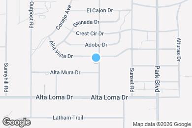 Map image of the property - 7232 Hillview Rd