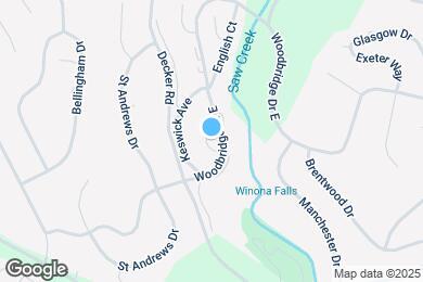 Map image of the property - 216 Falls Cir
