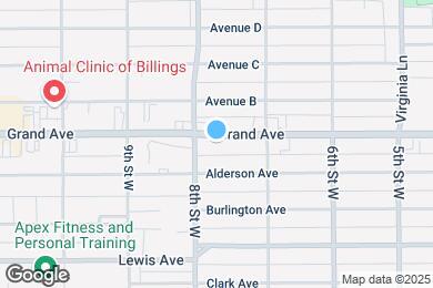 Map image of the property - 736 Grand Ave
