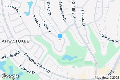 Map image of the property - 12240 S 45th St