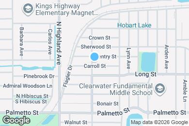 Map image of the property - 1301 Wood Ave