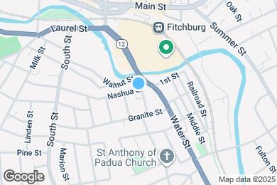 Map image of the property - 12 Nashua St