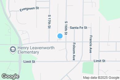 Map image of the property - 2609 S 16th Terrace
