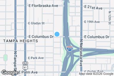 Map image of the property - 505 E Columbus Dr