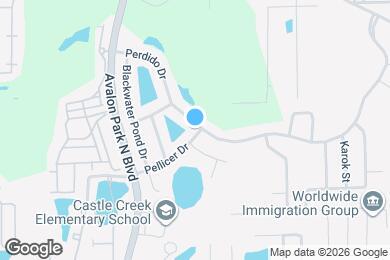 Map image of the property - 14923 Pellicer Dr