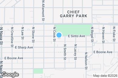 Map image of the property - 2510 E Sinto Ave