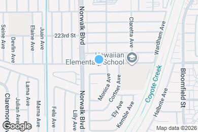 Map image of the property - 8140 E Woodson St