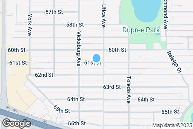 Map image of the property - 4805 61st St