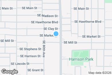 Map image of the property - 8124 SE Market St