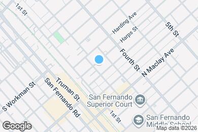 Map image of the property - 206 Harps St