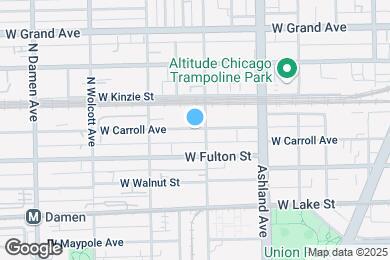Map image of the property - 1601 W Lake St