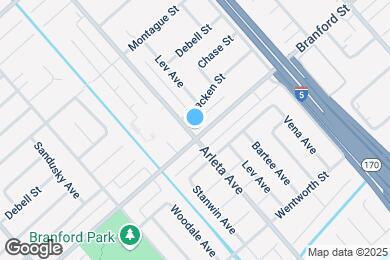 Map image of the property - 13163 Branford St