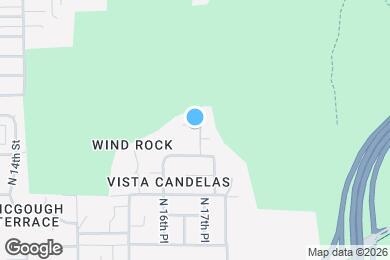 Map image of the property - 8614 N 17th Pl