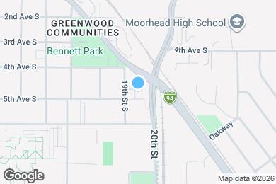 Map image of the property - 1918 5th Ave S