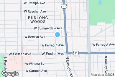 Map image of the property - 2533 W Berwyn Ave