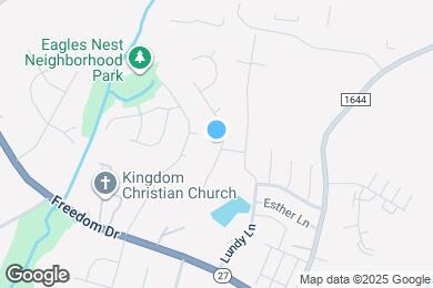 Map image of the property - 1134 Summit Hills Dr