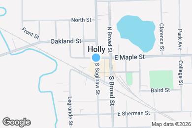 Map image of the property - 116 S Saginaw St