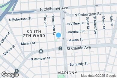 Map image of the property - 2117 Marais St