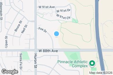 Map image of the property - 8910 Fox Dr