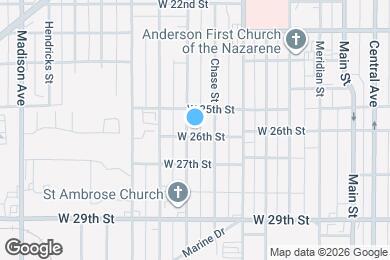 Map image of the property - 2528 Lincoln St