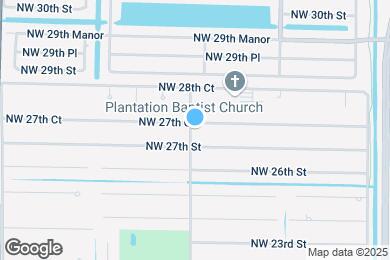 Map image of the property - 11780 NW 27th Ct