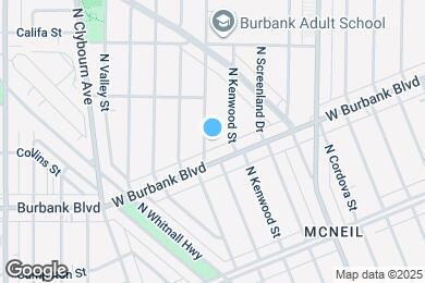 Map image of the property - 1418 N Maple St