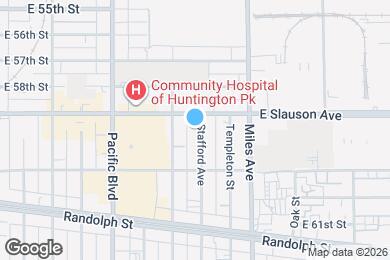 Map image of the property - 5915 Stafford Ave