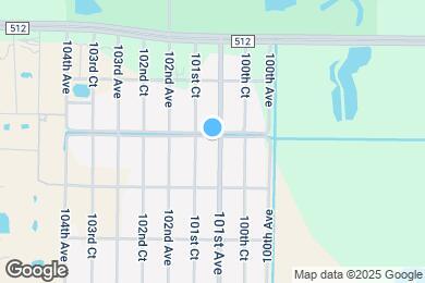 Map image of the property - 9285 101st Ave