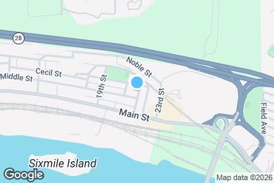 Map image of the property - 209 21st St