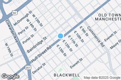 Map image of the property - 1204 Hull St - Bean Building