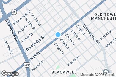 Map image of the property - 1204 Hull Street- Bean Building