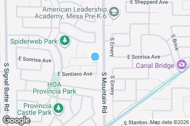 Map image of the property - 11162 E Stearn Ave