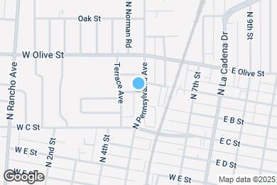 Map image of the property - 947 Pennsylvania Ave